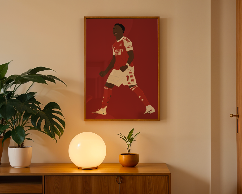 Bukayo Saka Print