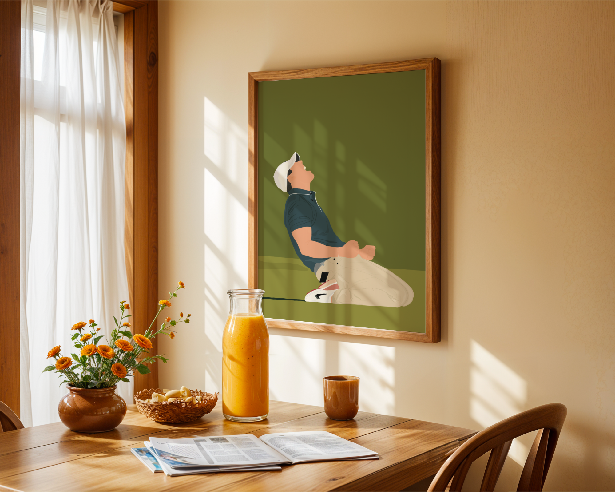 Rory Mcilroy Masters 2025 Print