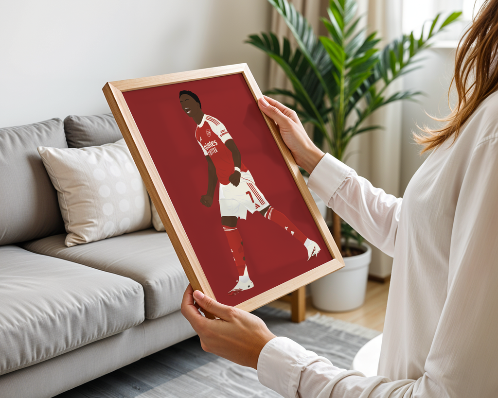 Bukayo Saka Print