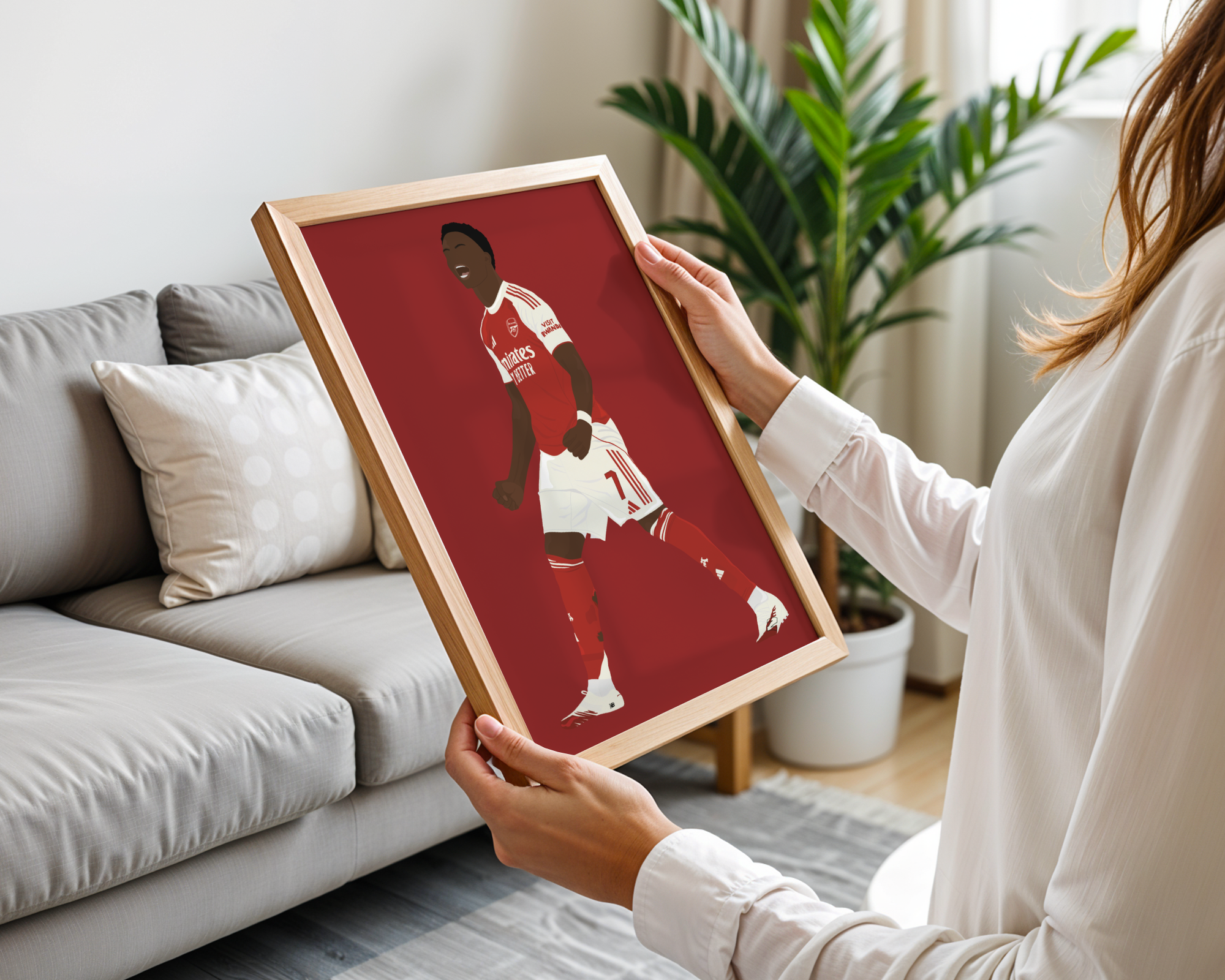 Bukayo Saka Print