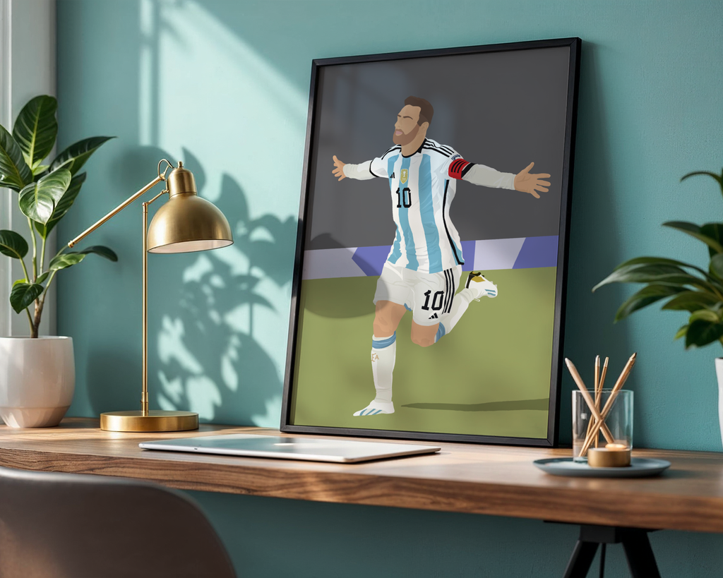 Lionel Messi Argentina Print