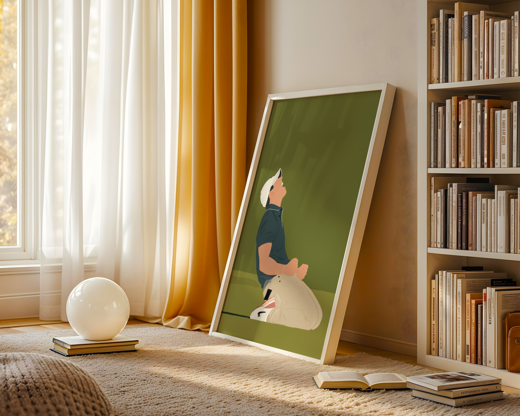 Rory Mcilroy Masters 2025 Print