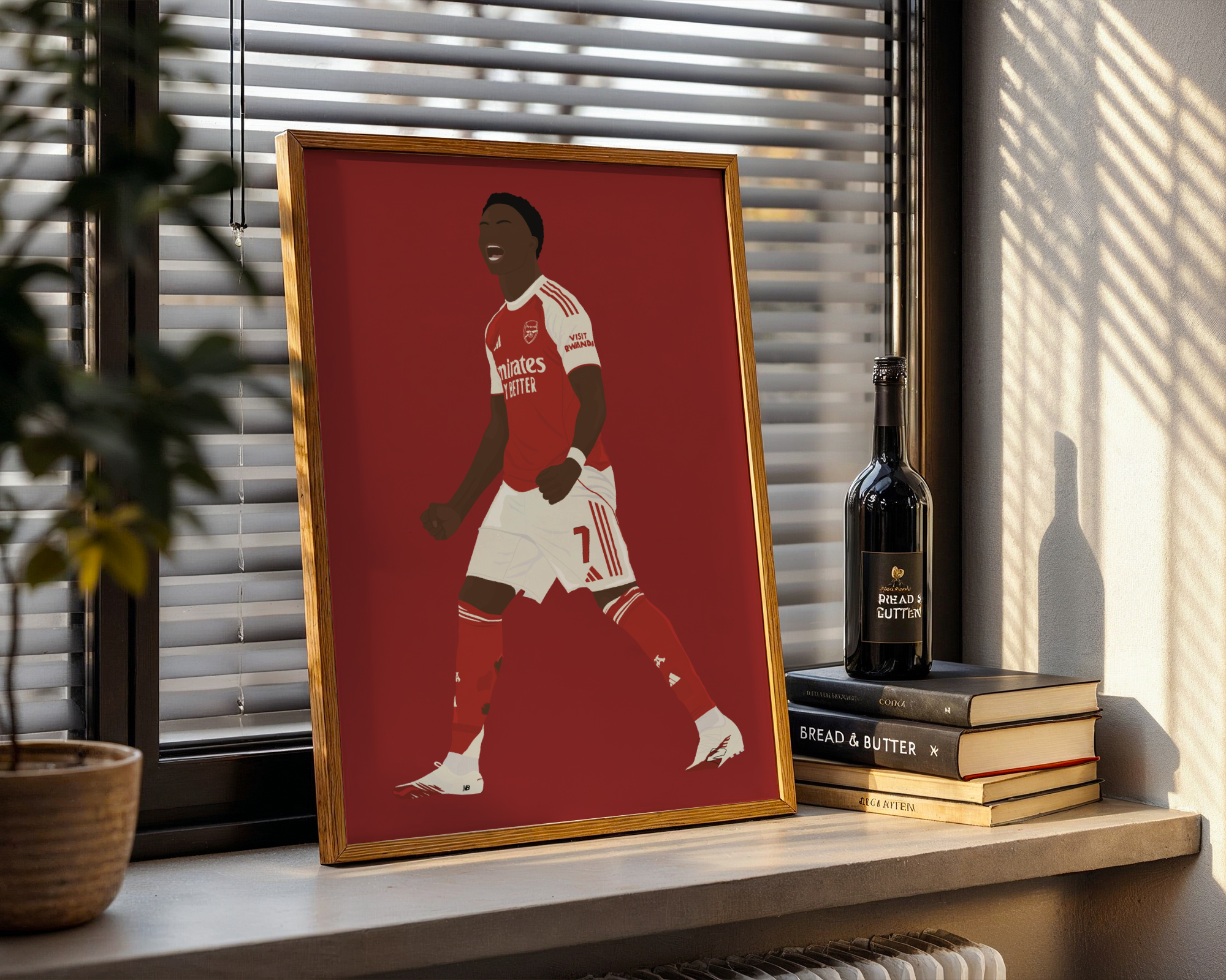 Bukayo Saka Print