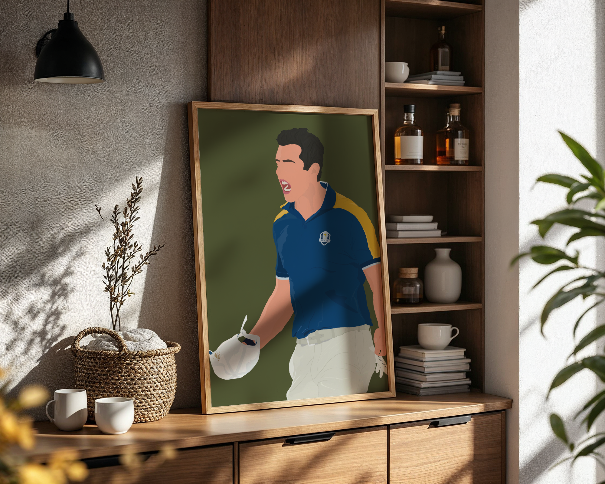 Rory Mcilroy Ryder Cup Print