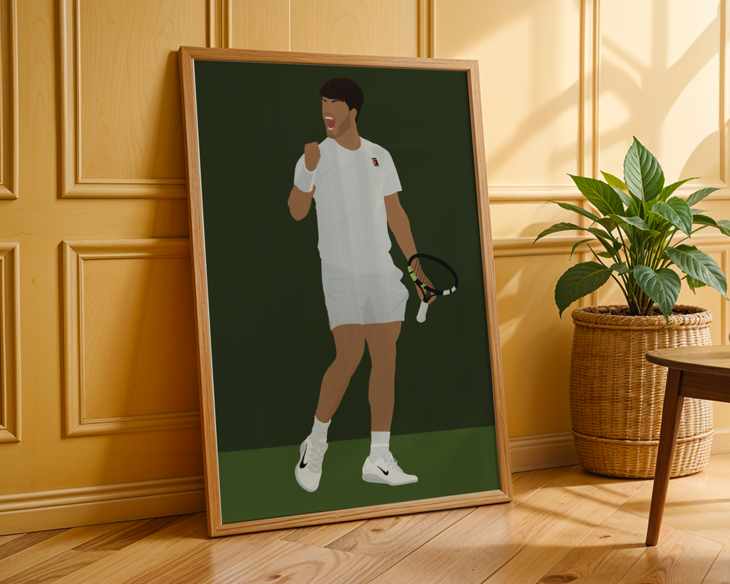 Carlos Alcaraz Print