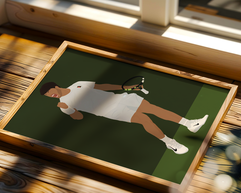 Carlos Alcaraz Print