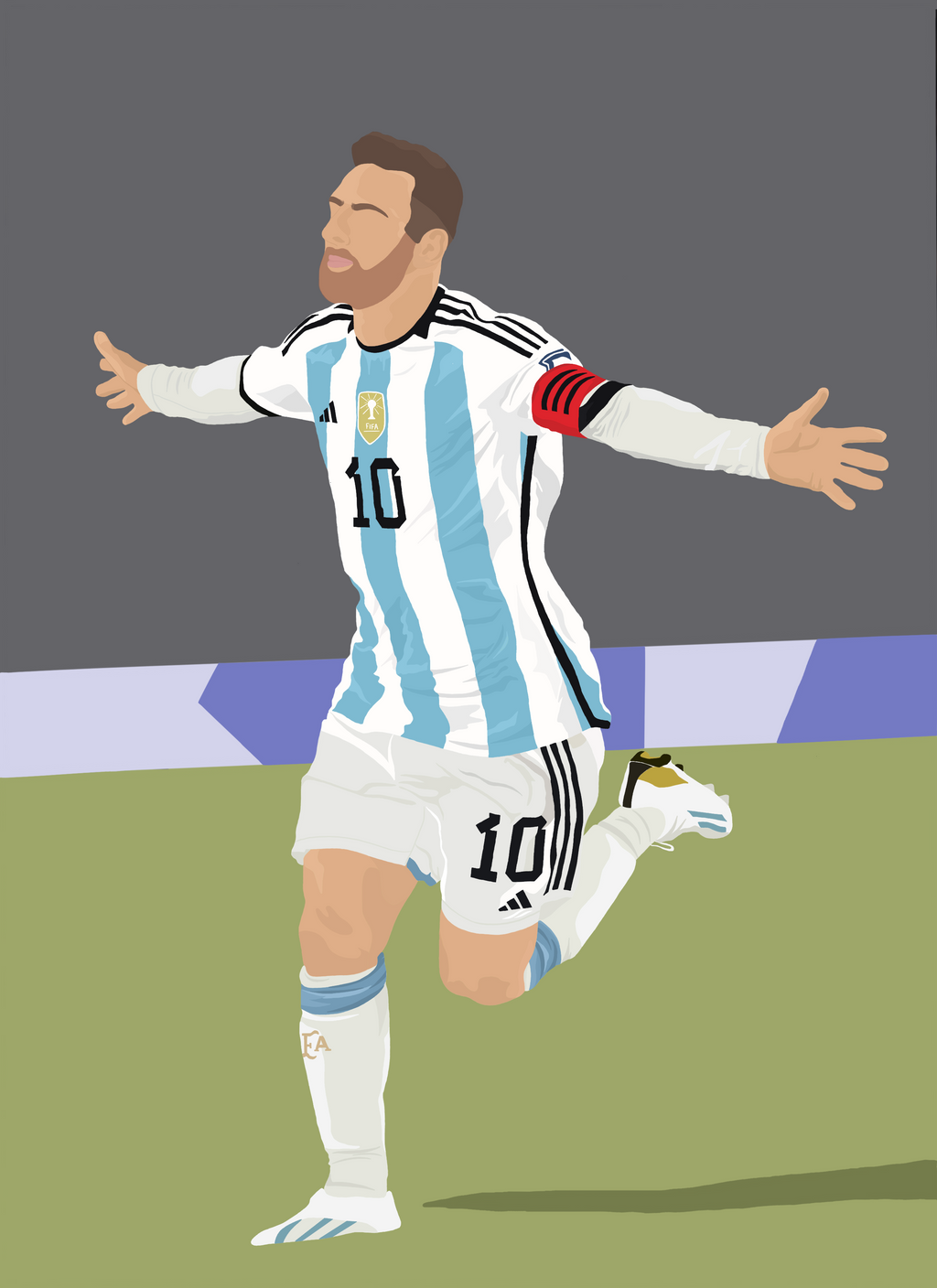 Lionel Messi Argentina Print